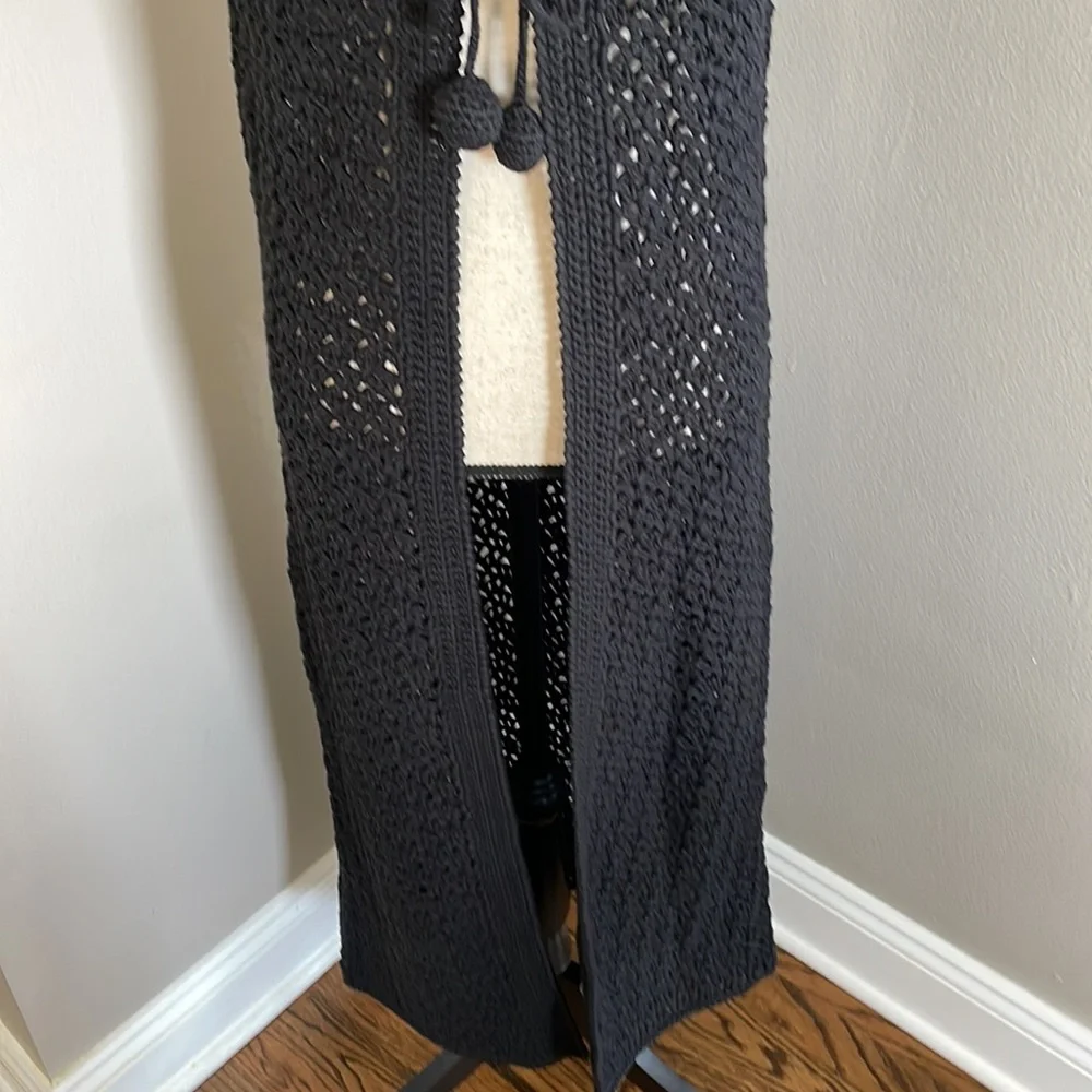 Population maxi knit vest - Picture 3 of 8